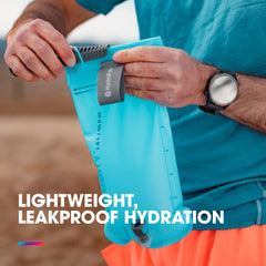 HydraPak Velocity drink tube assembly: flexible high-flow tubing for easy sipping.