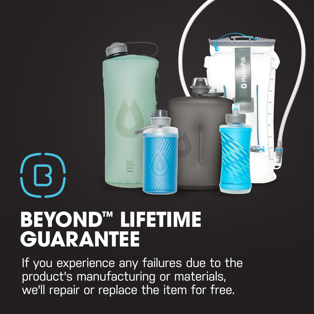 HydraPak Velocity fully reversible reservoir for thorough cleaning after use.