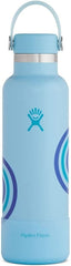Hydro Flask 21oz bottle with stainless steel body for durable, flavor-free hydration on the go.