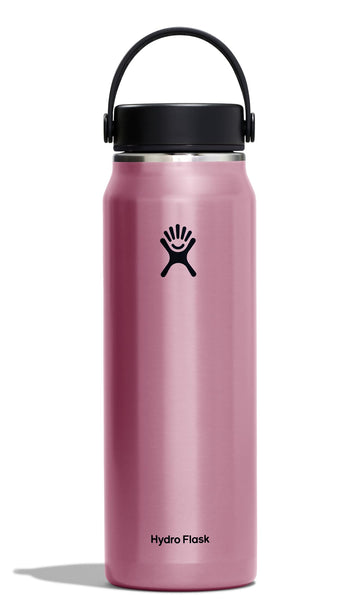 Hydro Flask 32oz lightweight wide-mouth bottle in Tourmaline for all-day hydration on hikes.
