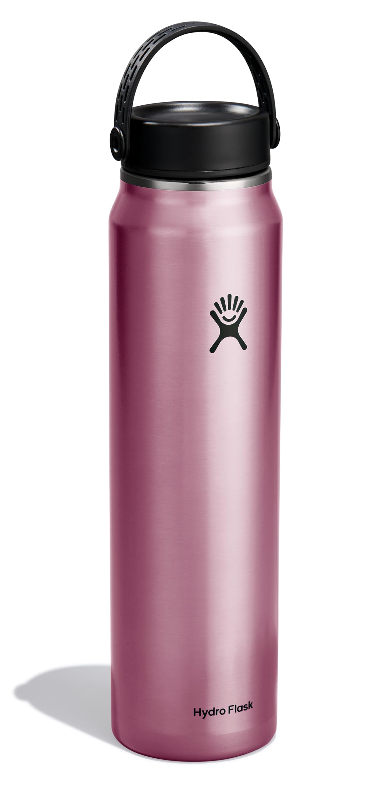 Hydro Flask 32oz Trail Series in-use on a hike illustrates easy hydration
