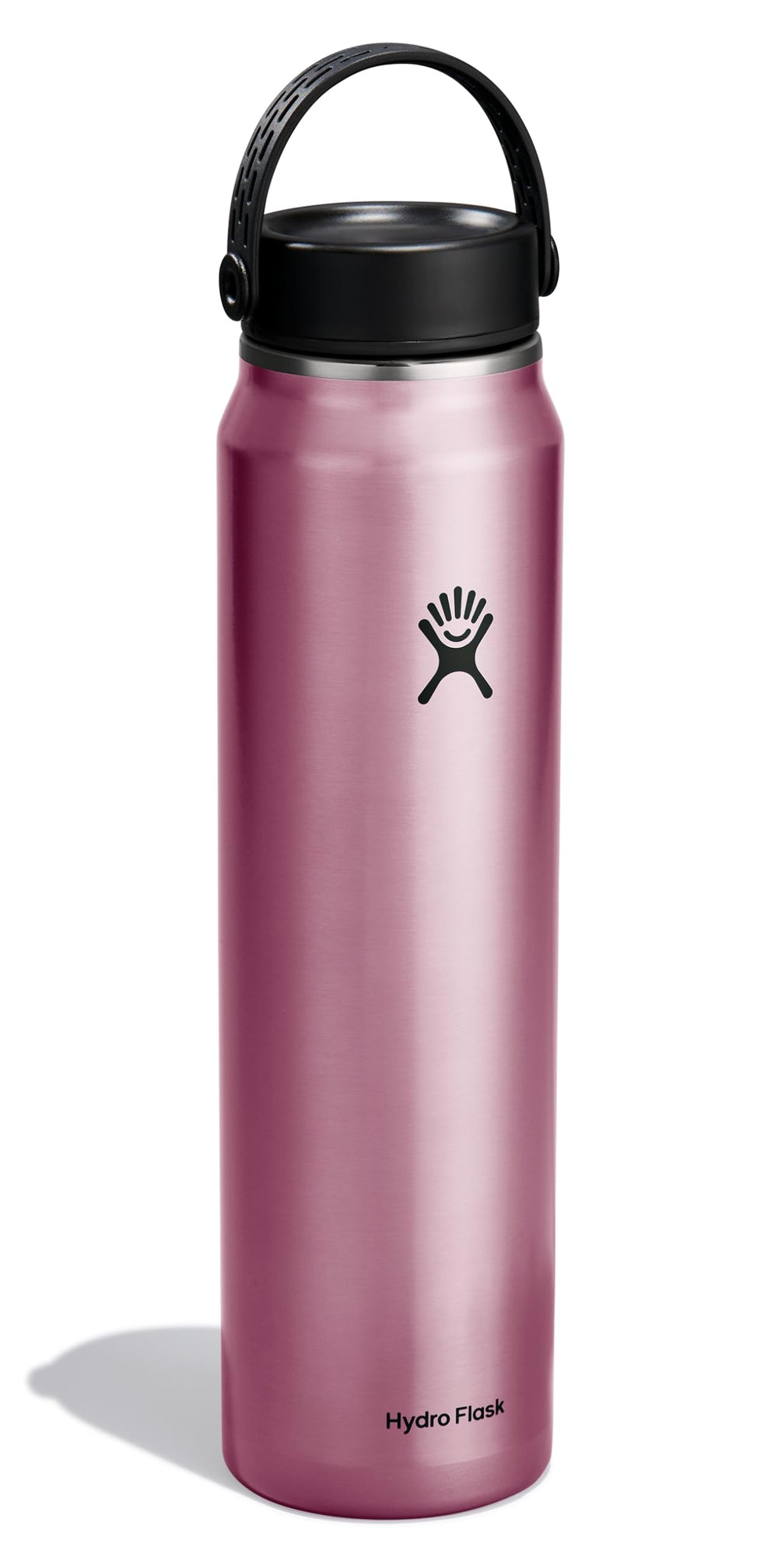 Hydro Flask 32oz Trail Series in-use on a hike illustrates easy hydration