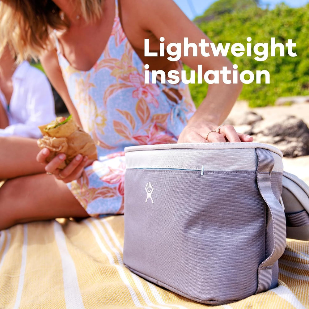 Hydro Flask lunch bag recycled materials highlight bluesign approved fabric