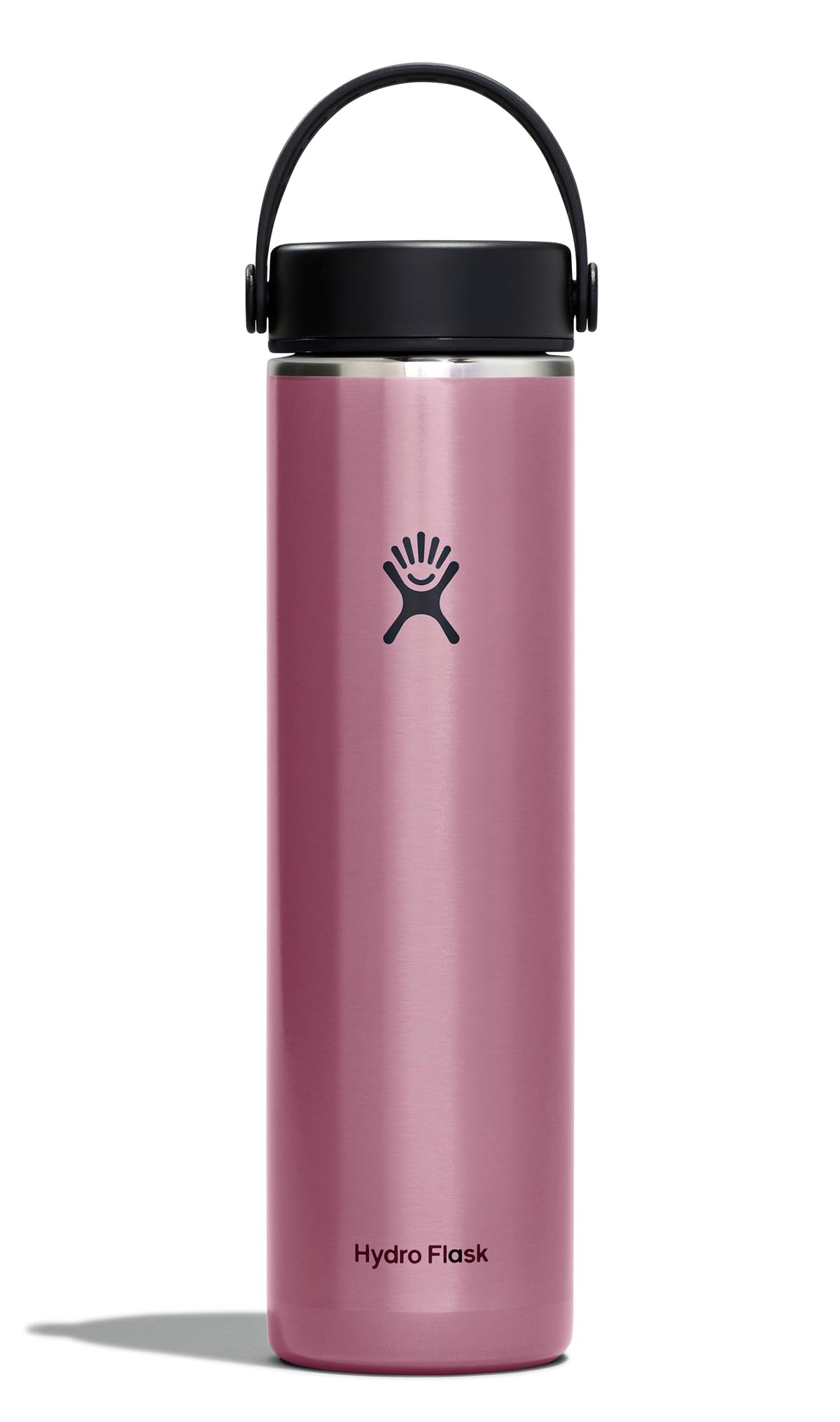 Hydro Flask Trail Series 24oz bottle with wide mouth for quick filling on trail days.