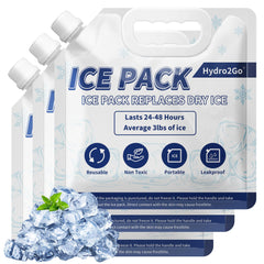Hydro2Go reusable ice pack keeps cool for coolers and lunches