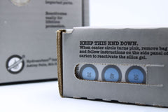 HYDROSORBENT SG450 oven-reactivation shows how to restore absorption capacity