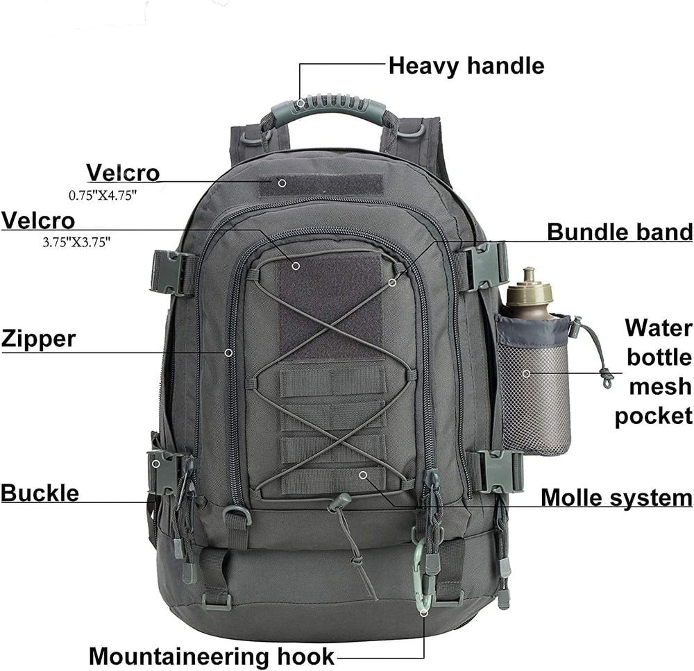 HYKING backpack with removable waist belt for comfortable carry on adventures.