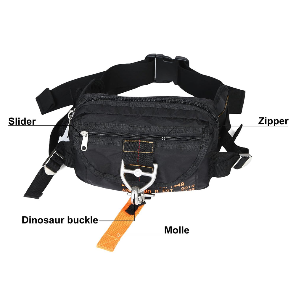 HYKING rugged front pocket detail for easy access.