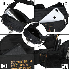 HYKING side pockets and interior zip pocket for secure storage.