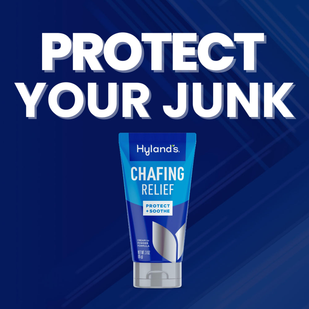 Hyland's non-greasy finish helps skin stay comfortable during movement