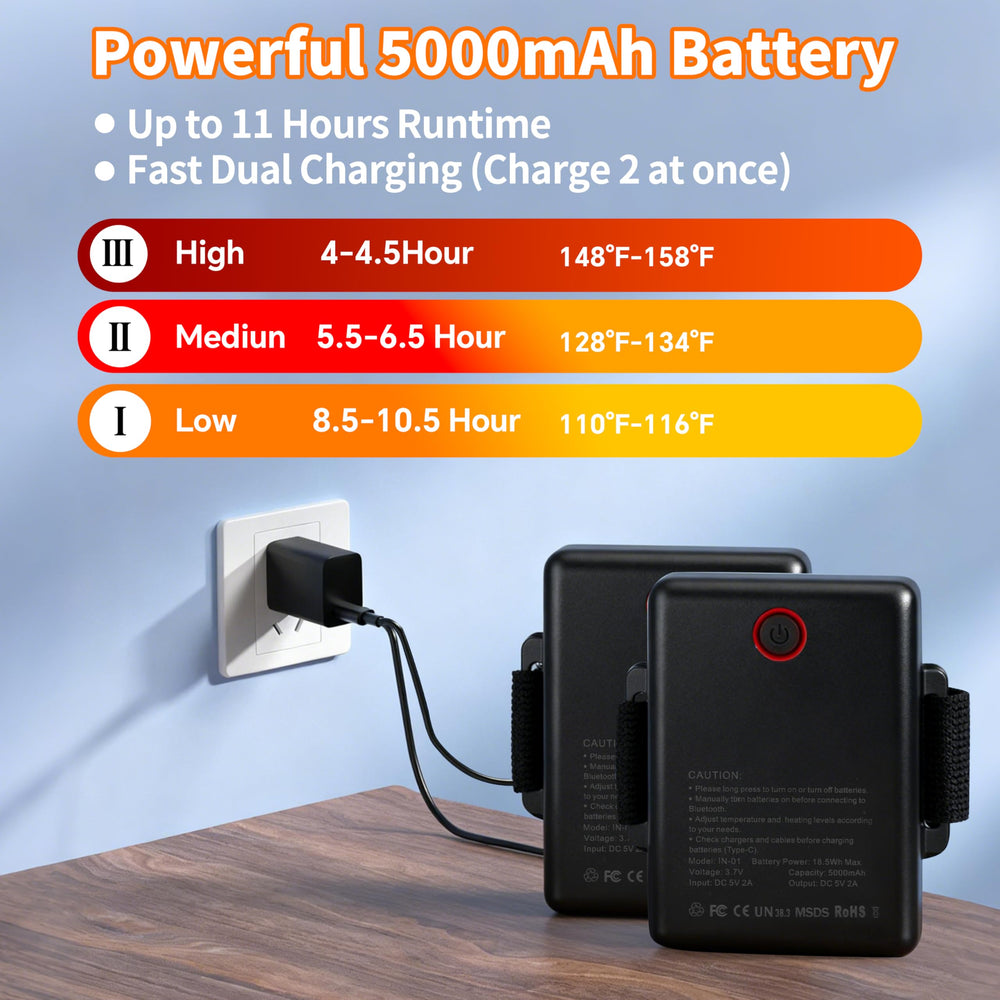 Hyliaty app temperature control interface enables precise heat levels.