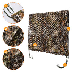HYOUT camo netting bulk roll garden screening offers privacy and shade.