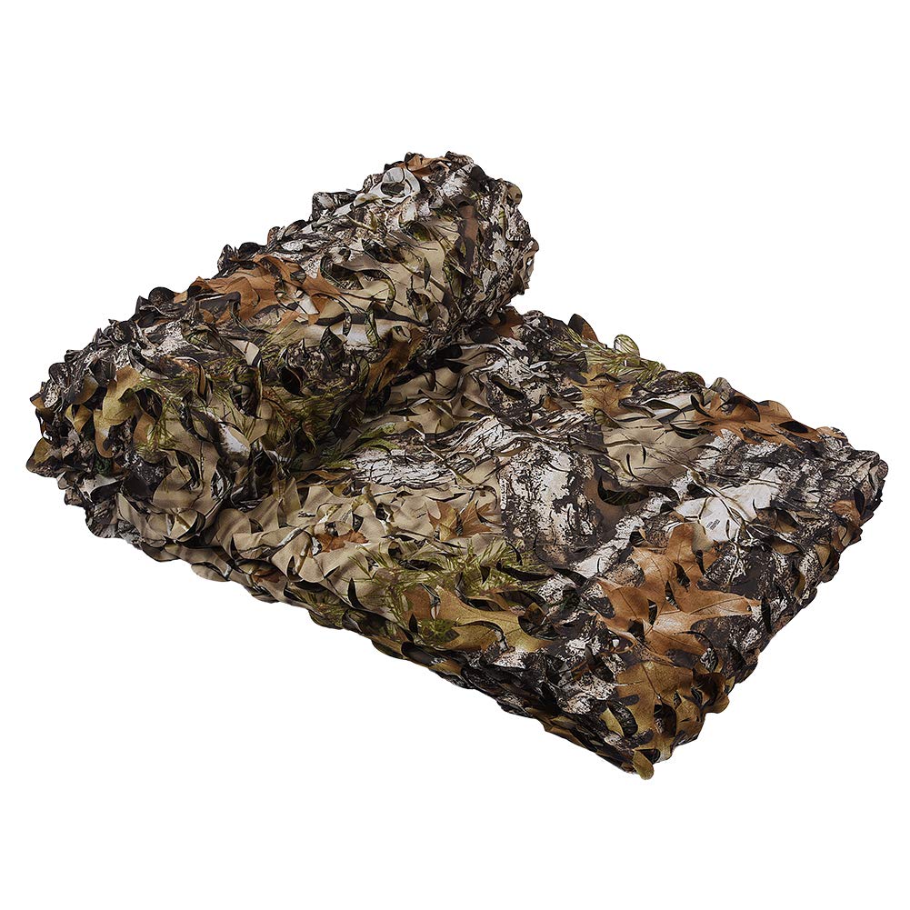 HYOUT camo netting bulk roll party decor forest theme enhances event backdrop.