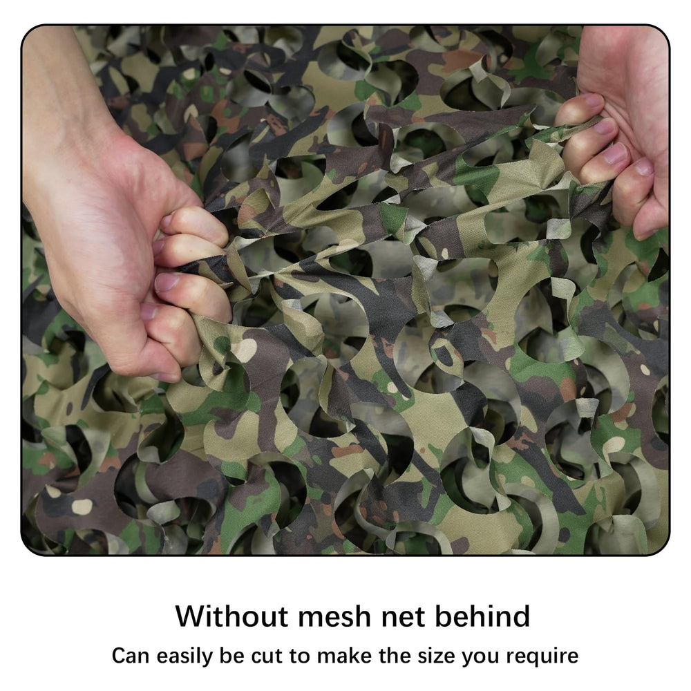 HYOUT camo netting concealment-visual-blending aids stealth in outdoor environments.