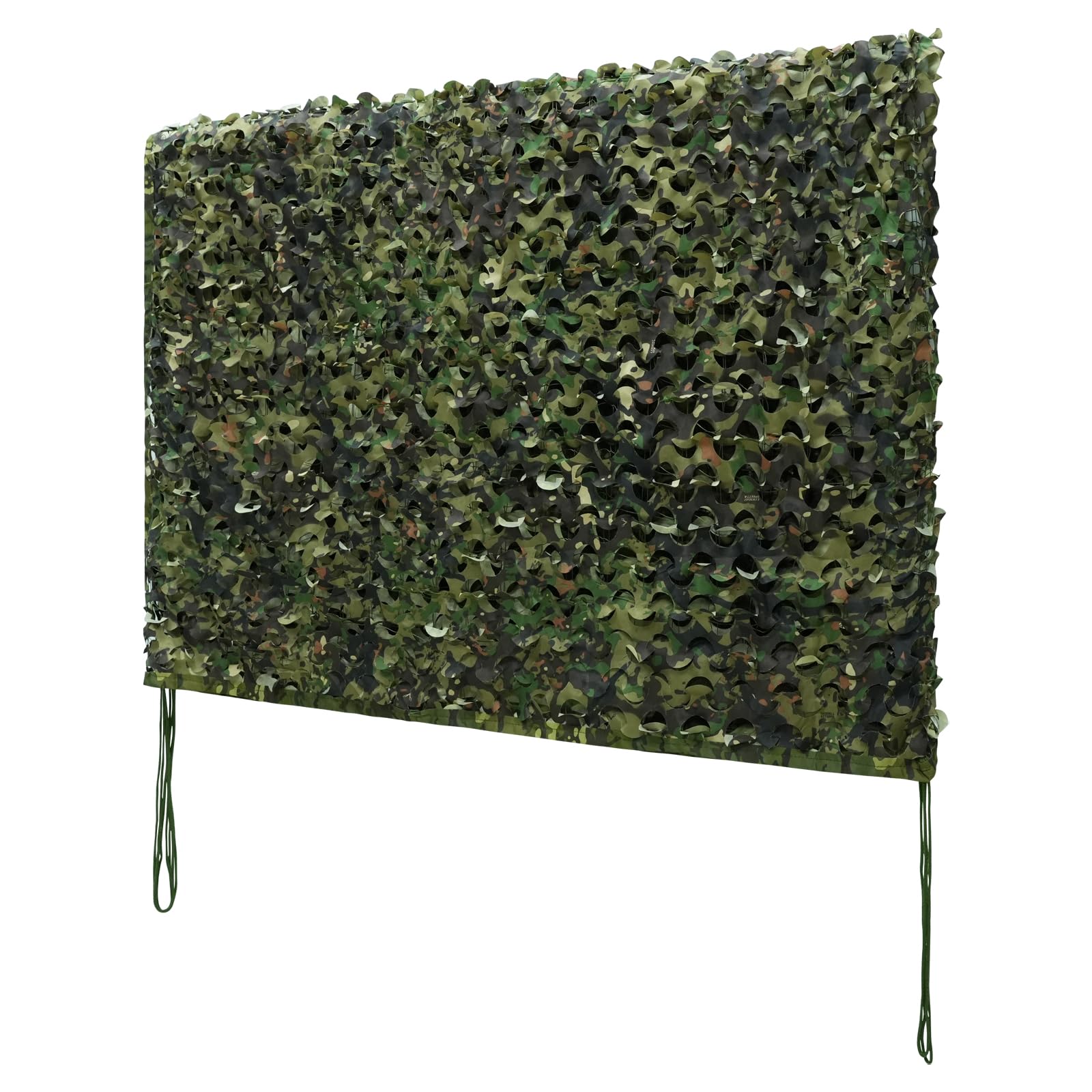 HYOUT camo netting woodland camouflage close-up shows durable polyester texture for concealment