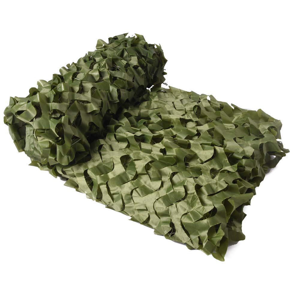 HYOUT camouflage netting ready for fishing or shooting backdrop.