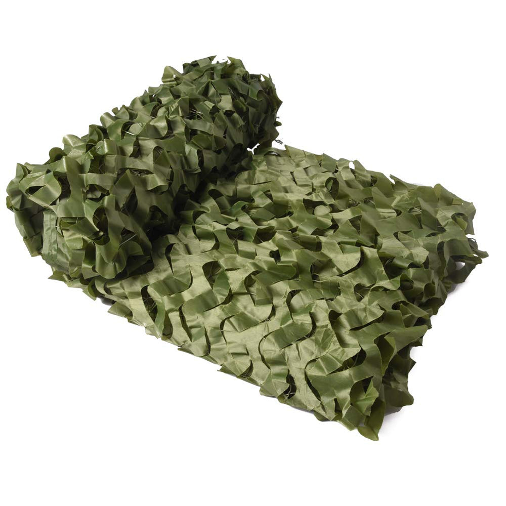 HYOUT camouflage netting ready for fishing or shooting backdrop.