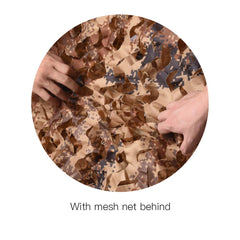 HYOUT camouflage netting lightweight material ideal for portable sunshade and travel