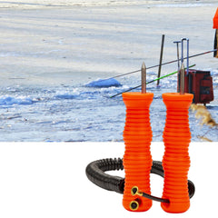 HYROOY retractable ice pick extended length showing quick ice access capability