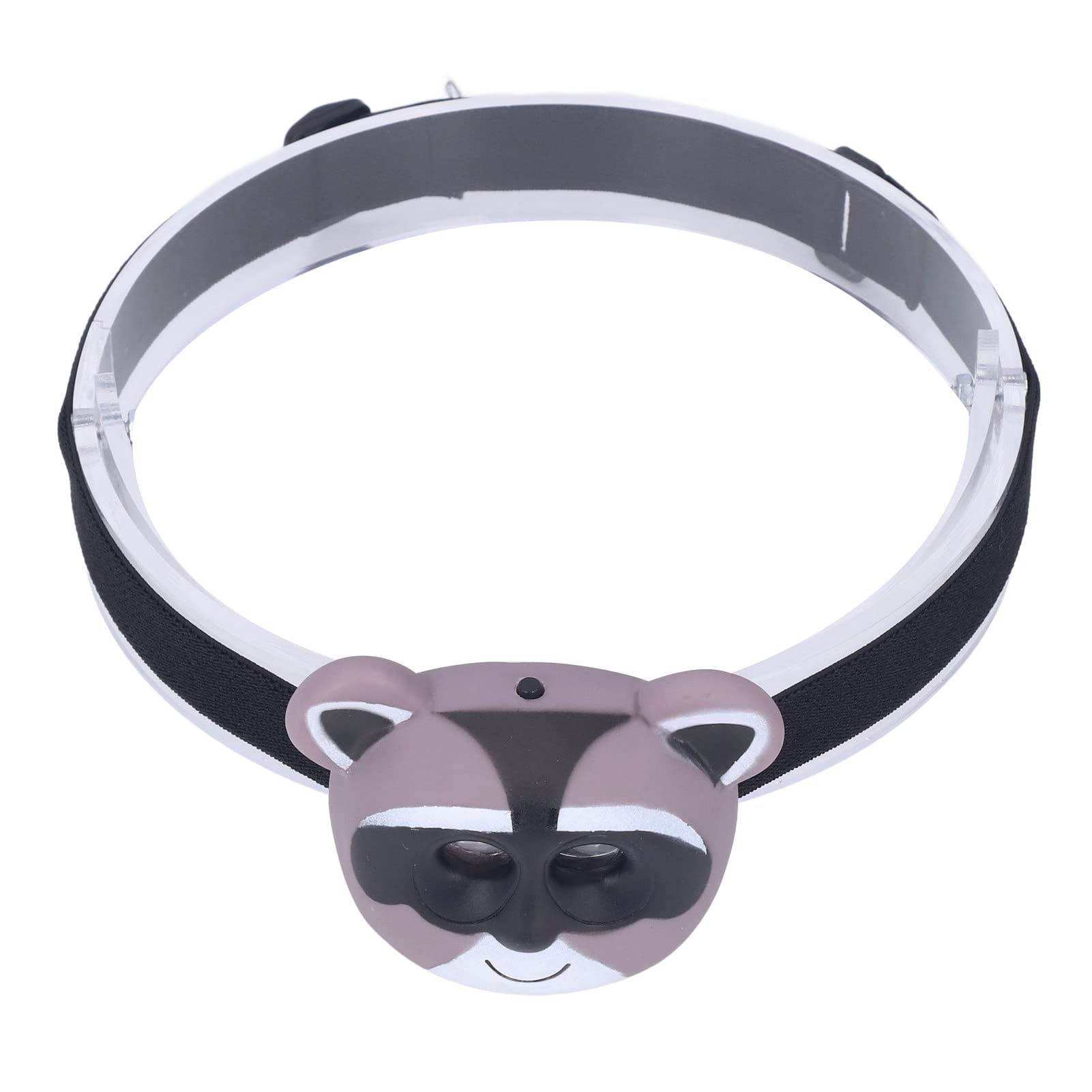 Hyuduo headlamp showing two lighting modes for visibility and ambiance