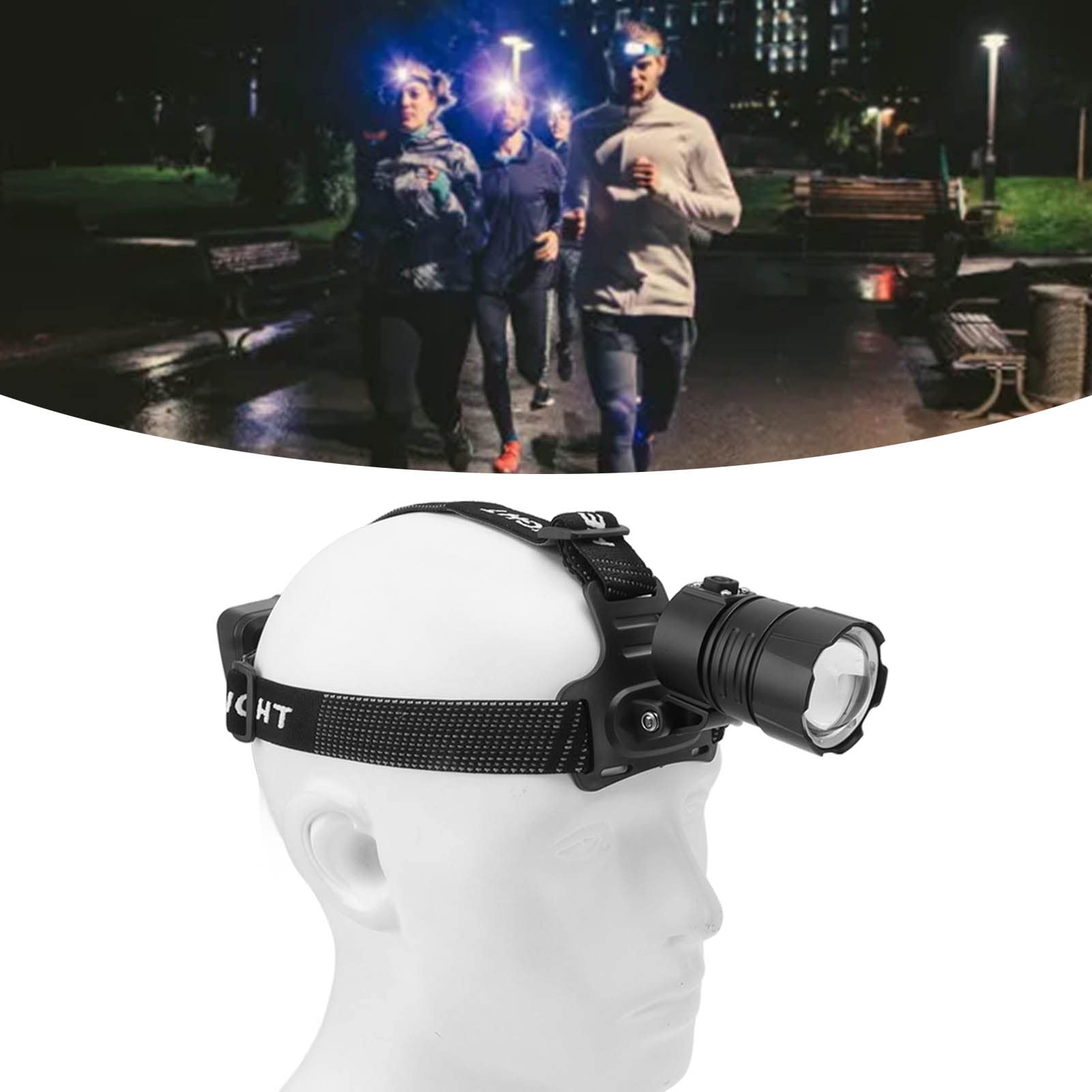 Hyuduo headband worn design keeps your hands free during activities.
