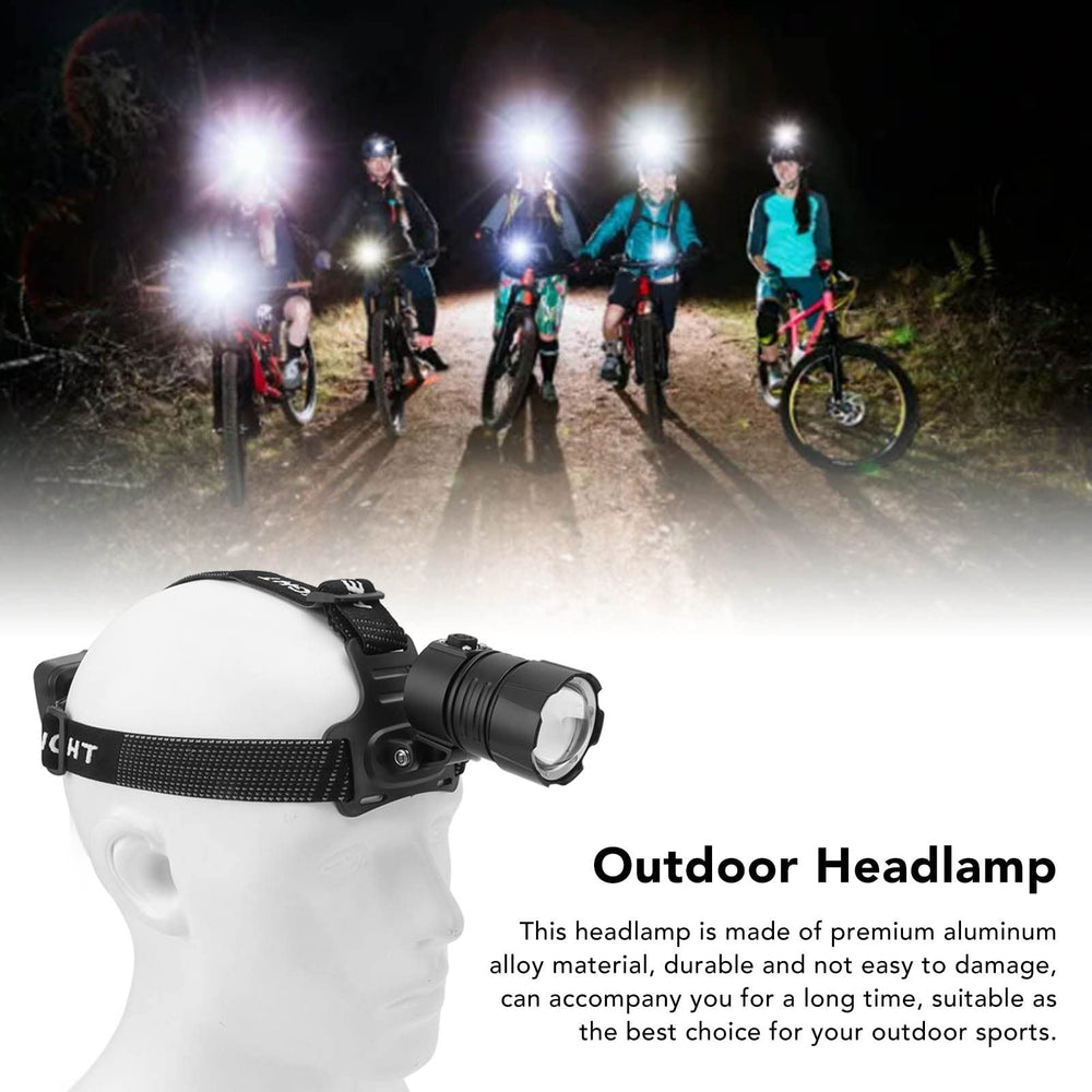 Hyuduo headlamp can act as a power bank when needed.
