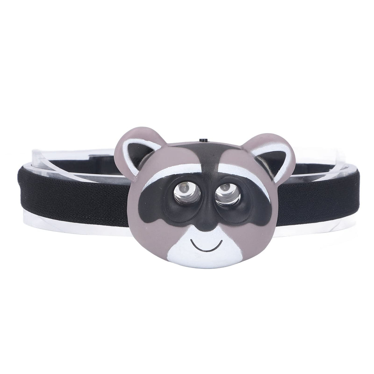 Hyuduo raccoon appearance headlamp for kids, friendly design and everyday play