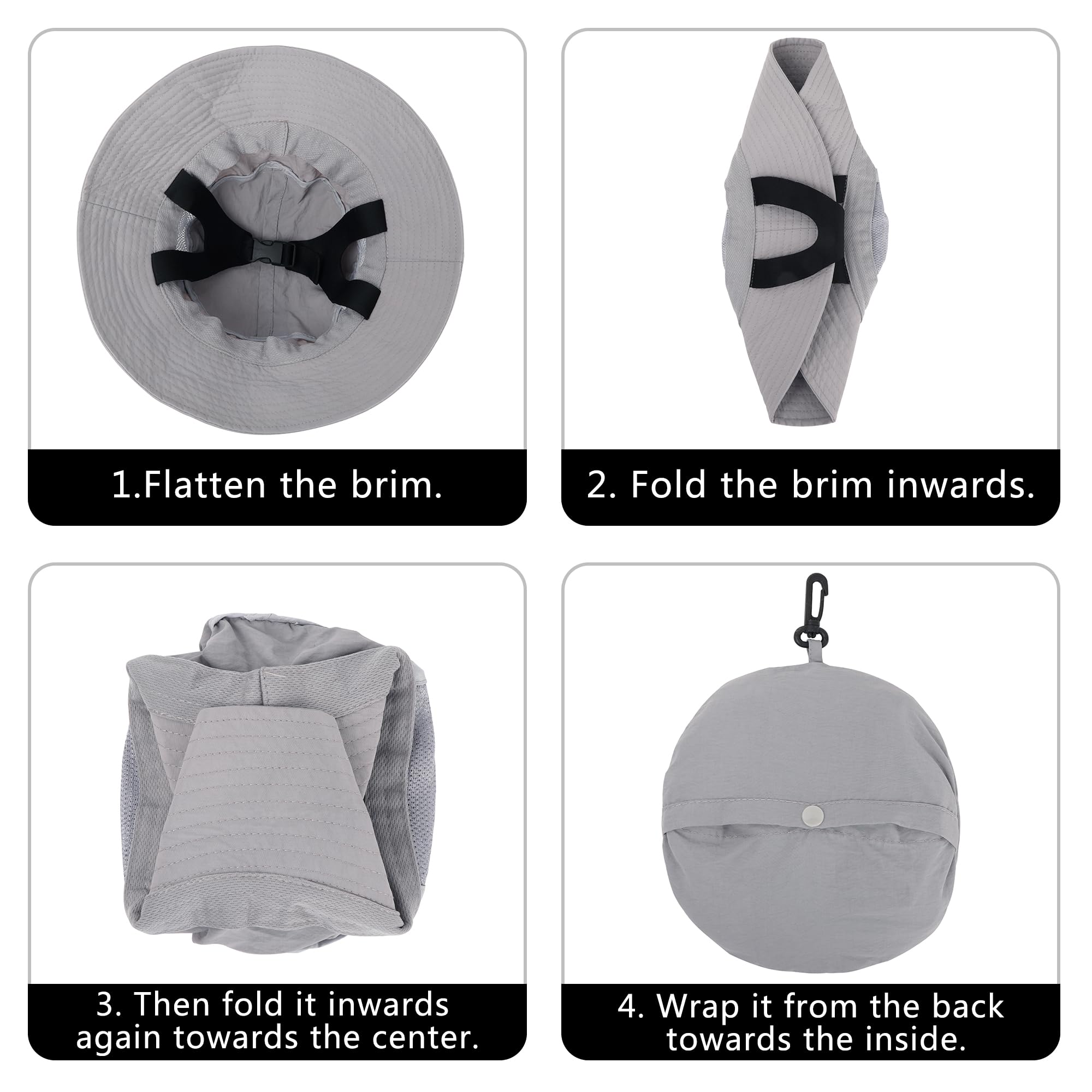 Hyuyikuwol adjustable chin strap hat ensures a snug fit.