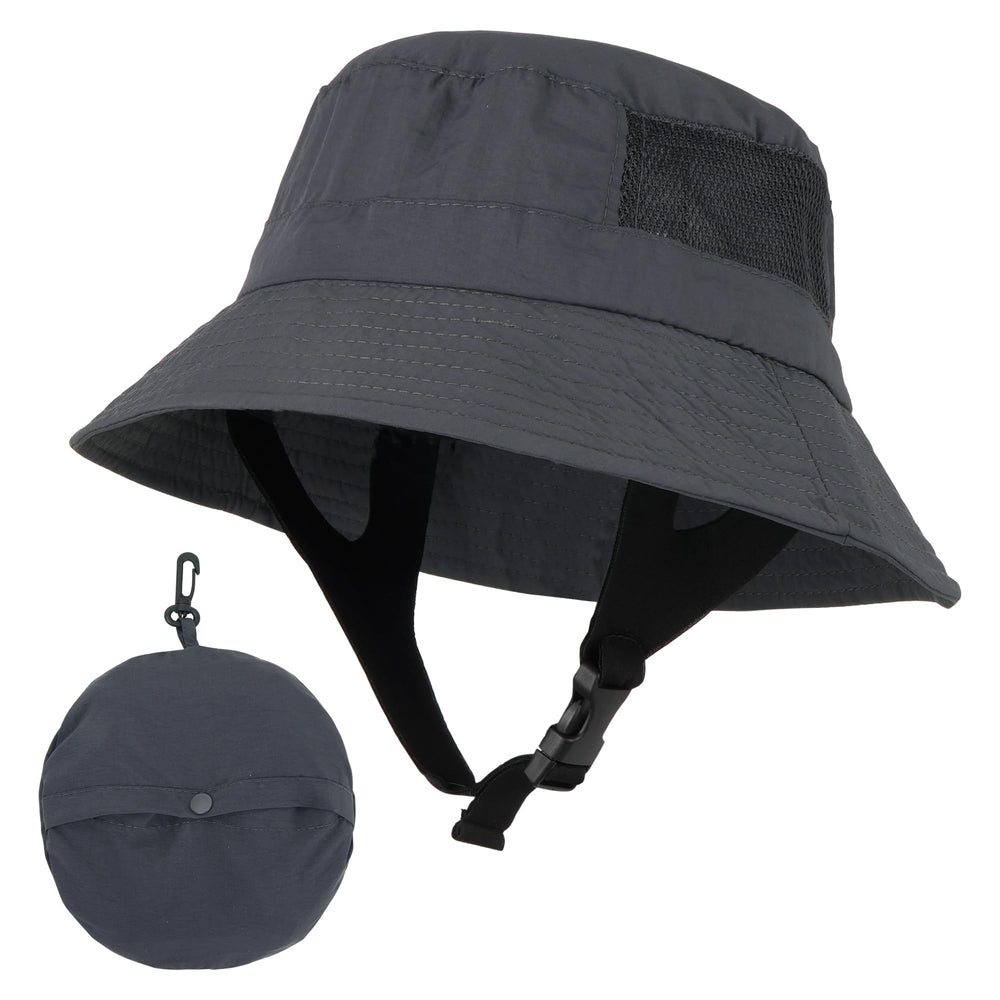 Hyuyikuwol bucket surf hat front view showing shade and style for sunny days