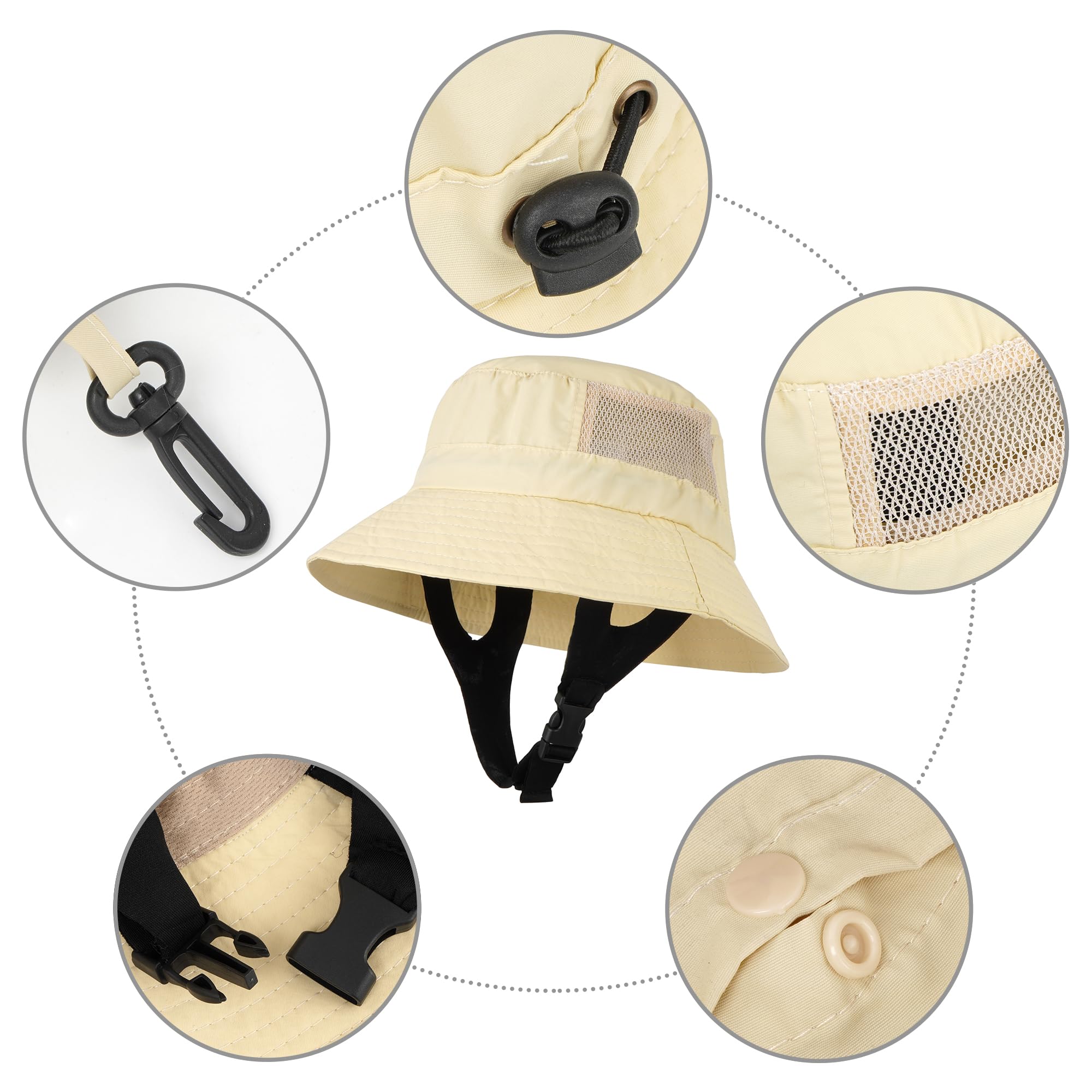 Hyuyikuwol foldable travel hat packs easily for trips.