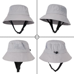 Hyuyikuwol summer mesh cap with chin strap stays secure on the water.