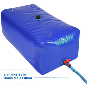 HZGREEN Water Bladder 1000L durable 1000D PVC for harsh environments.
