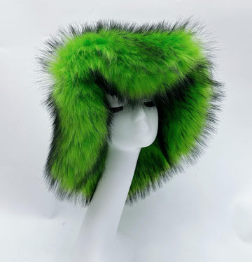 Hzxsny faux fur hat warm and wind-friendly, ideal for chilly outdoor activities.