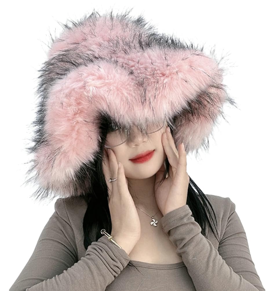 Hzxsny lightpink side-profile shows wind-resistant design and soft texture.