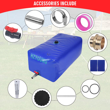 HZYOUMU Water Tank fits in pickup for a mobile water source.