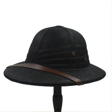 HZZSBU boater style sun hat packable for travel and outdoor adventures