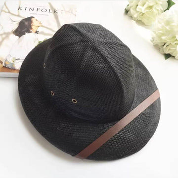 HZZSBU breathable straw hat for cool comfort in hot weather