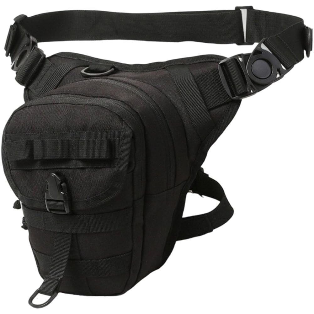 hzzsbu drop leg bag multi-pocket keeps essentials within easy reach during outdoor activities.