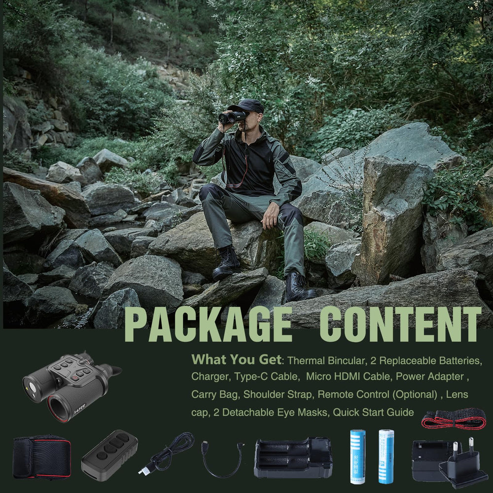 i4SEE B50-640 ergonomic grip supports steady one-handed use