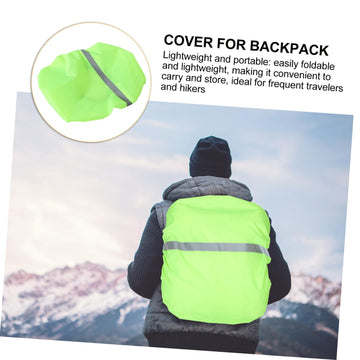 ibasenice rain cover for backpack provides full-coverage rain and debris protection