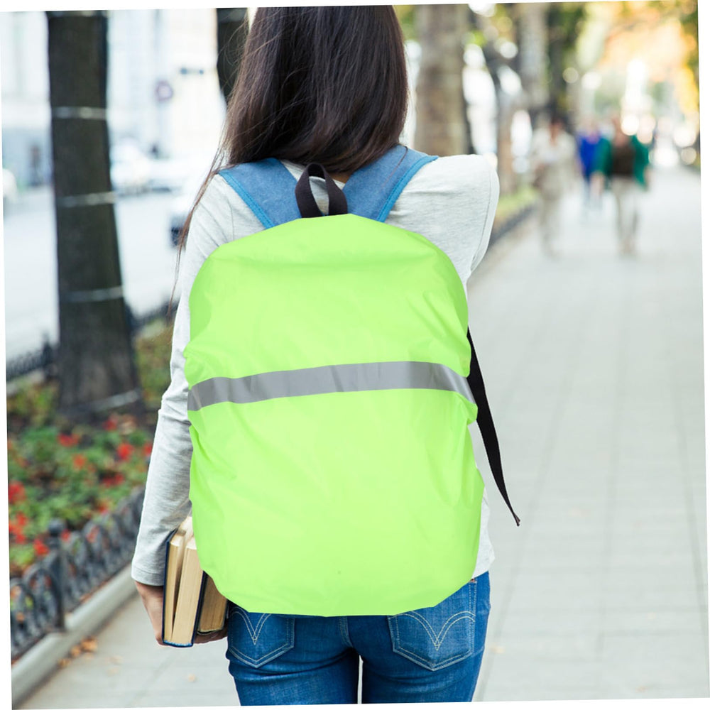 ibasenice rain cover for backpack enhances night safety for cycling and hiking