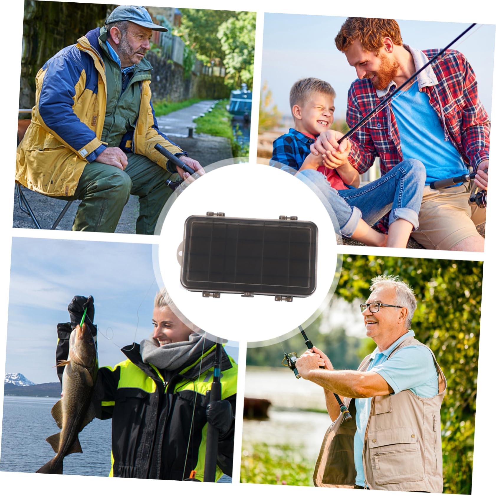 ibasenice removable inserts enable versatile placement for tackle variety