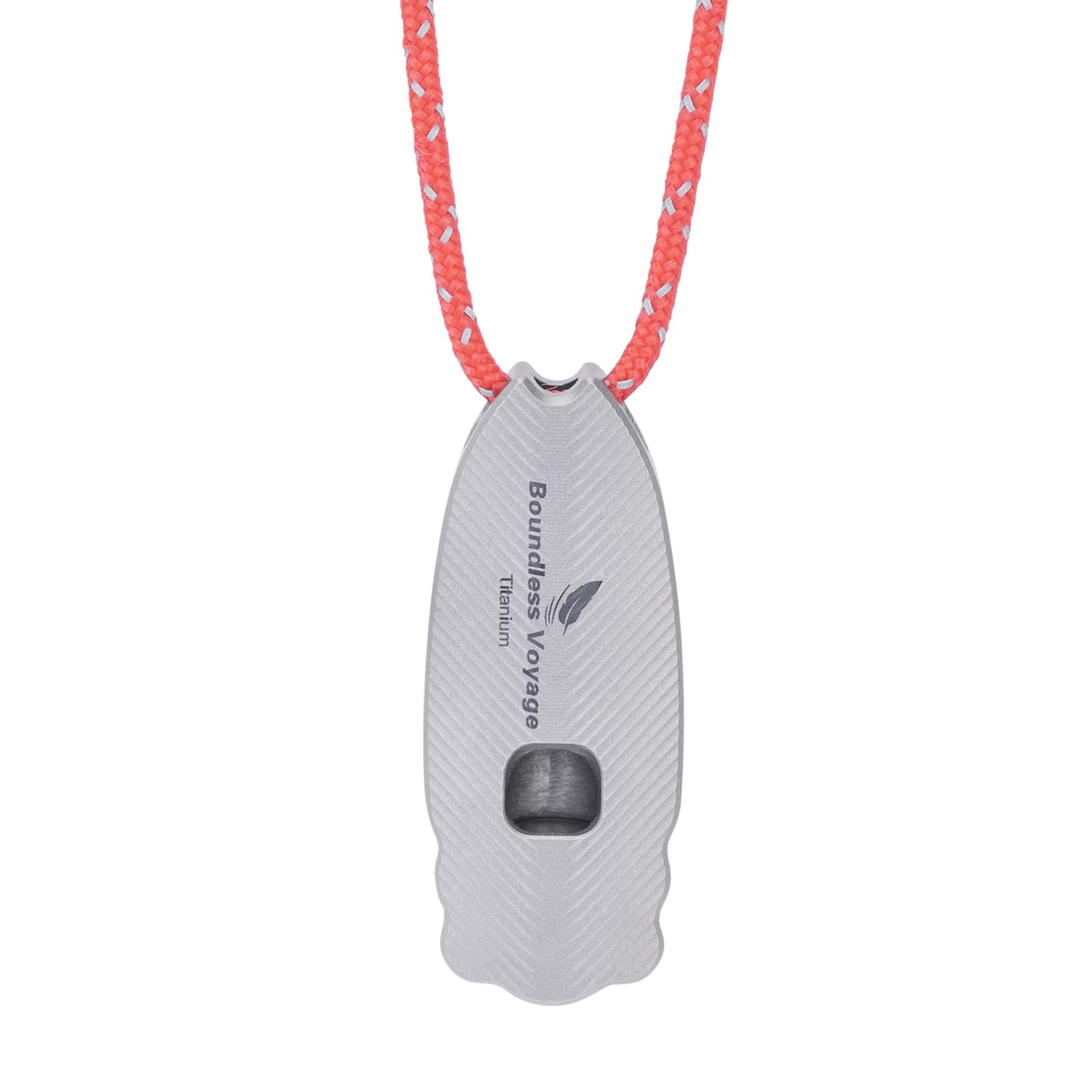 iBasingo 120db titanium survival whistle signals clearly for quick rescue.