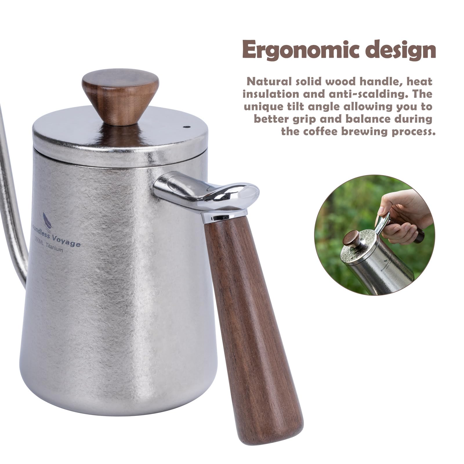 iBasingo vent hole aids cooling and temperature control during brew