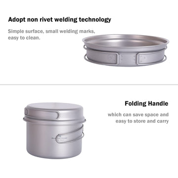 iBasingo compact cookware ideal for outdoor meals on hikes