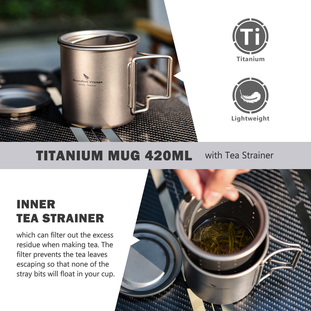 iBasingo inner tea strainer keeps leaves out for a clean brew