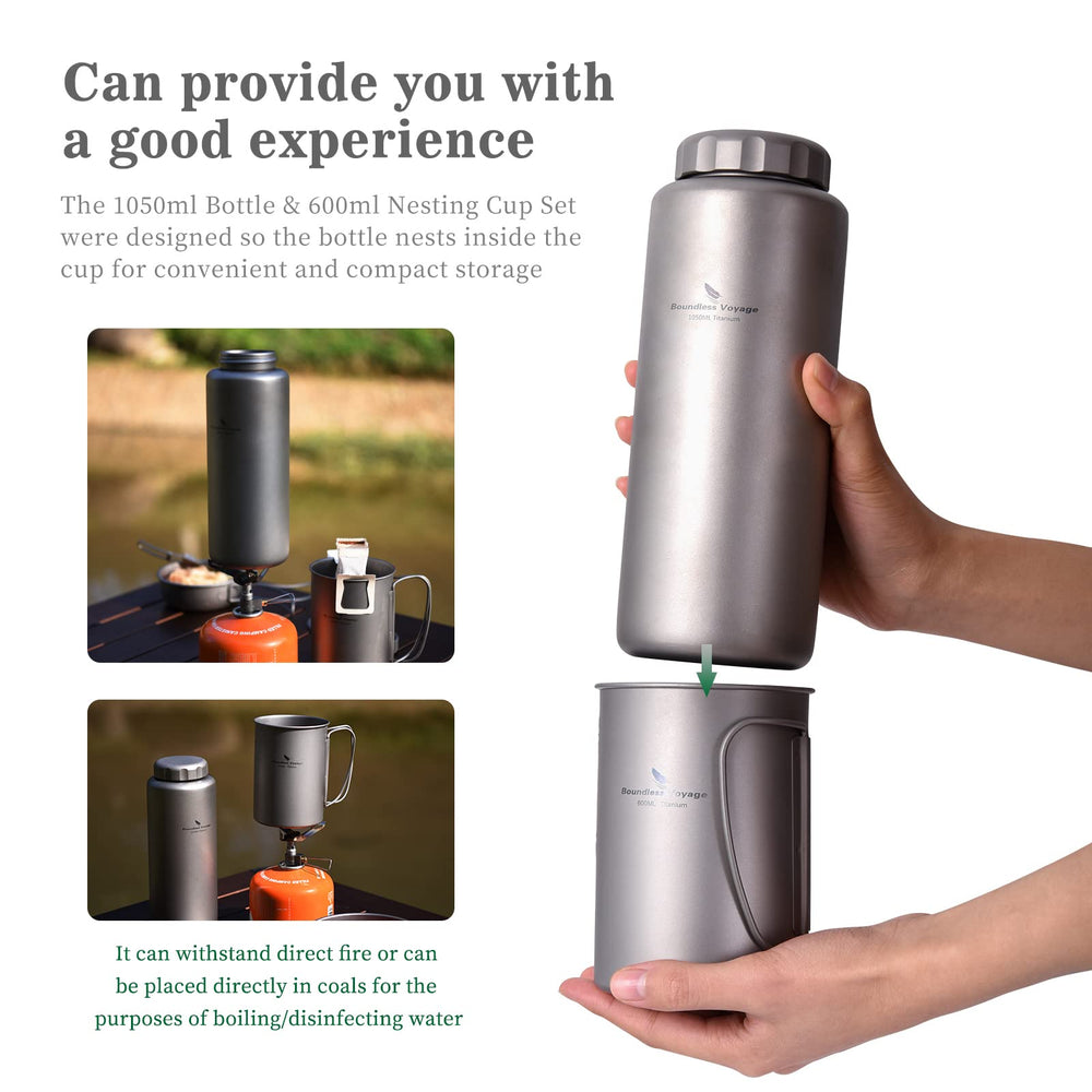 iBasingo bottle with internal thread and silicone seal to prevent leaks