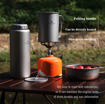 iBasingo lightweight titanium construction for easy carry on trips