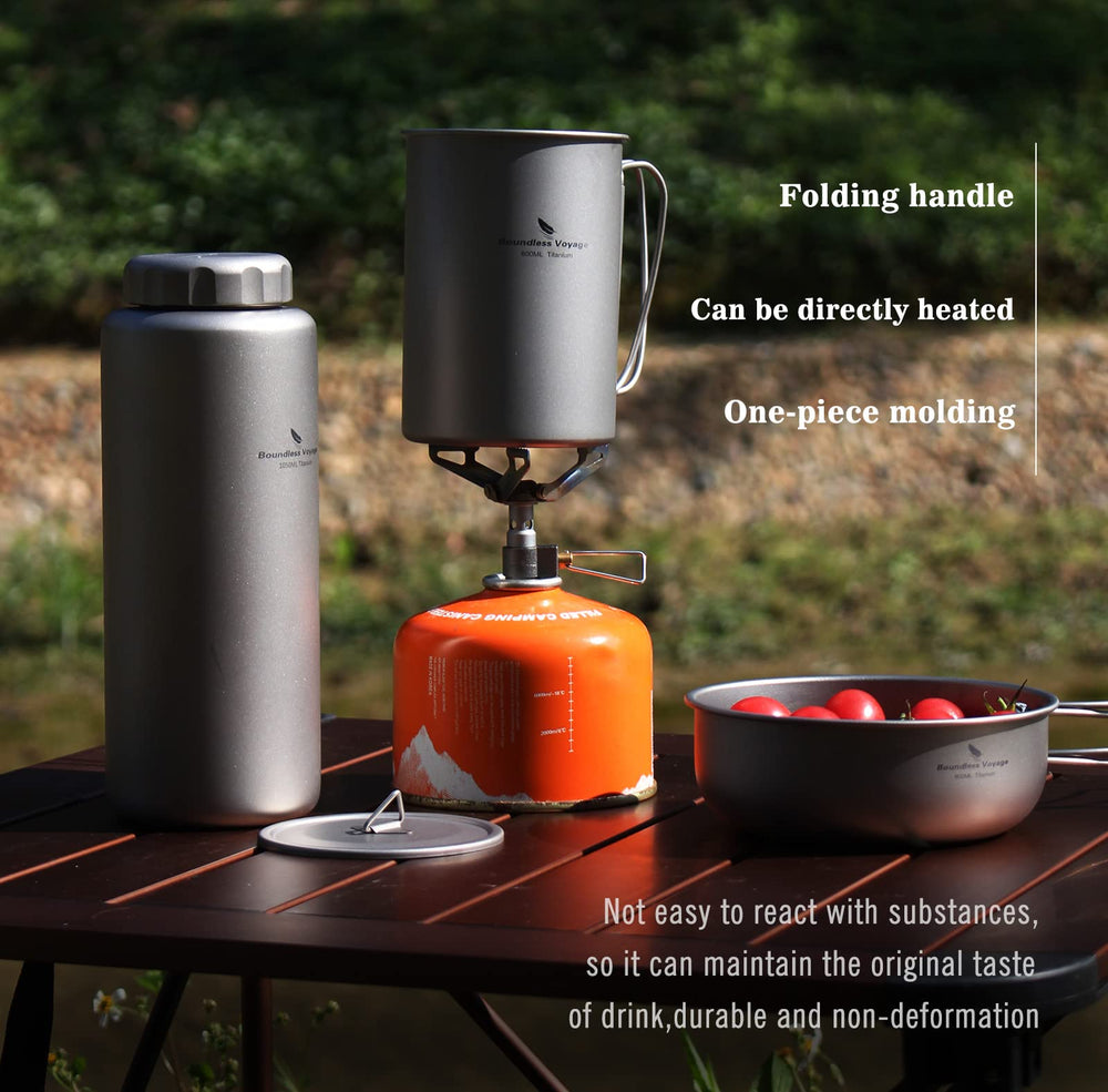 iBasingo lightweight titanium construction for easy carry on trips