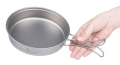 iBasingo mesh storage bag keeps cookware organized and ready.
